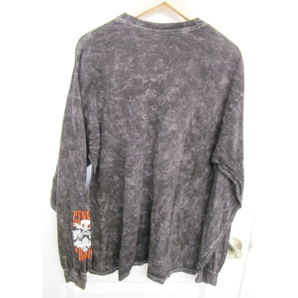 Guns N' Roses Long Sleeve Men Large Graphic Gray T-Shirt - 100% Cotton - NWOT - Picture 11 of 13